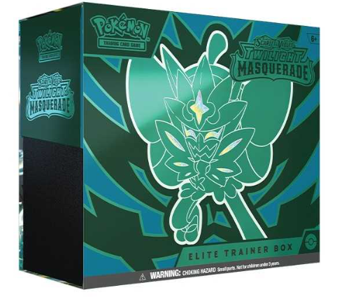 Pokemon TCG: Scarlet & Violet 6 - Twilight Masquerade Elite Trainer Box